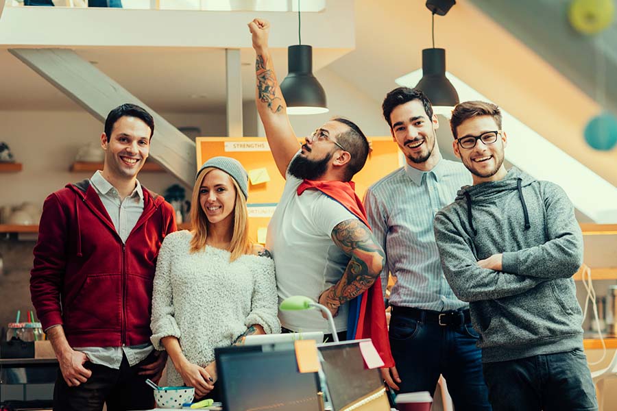 Fullstackers team portrait